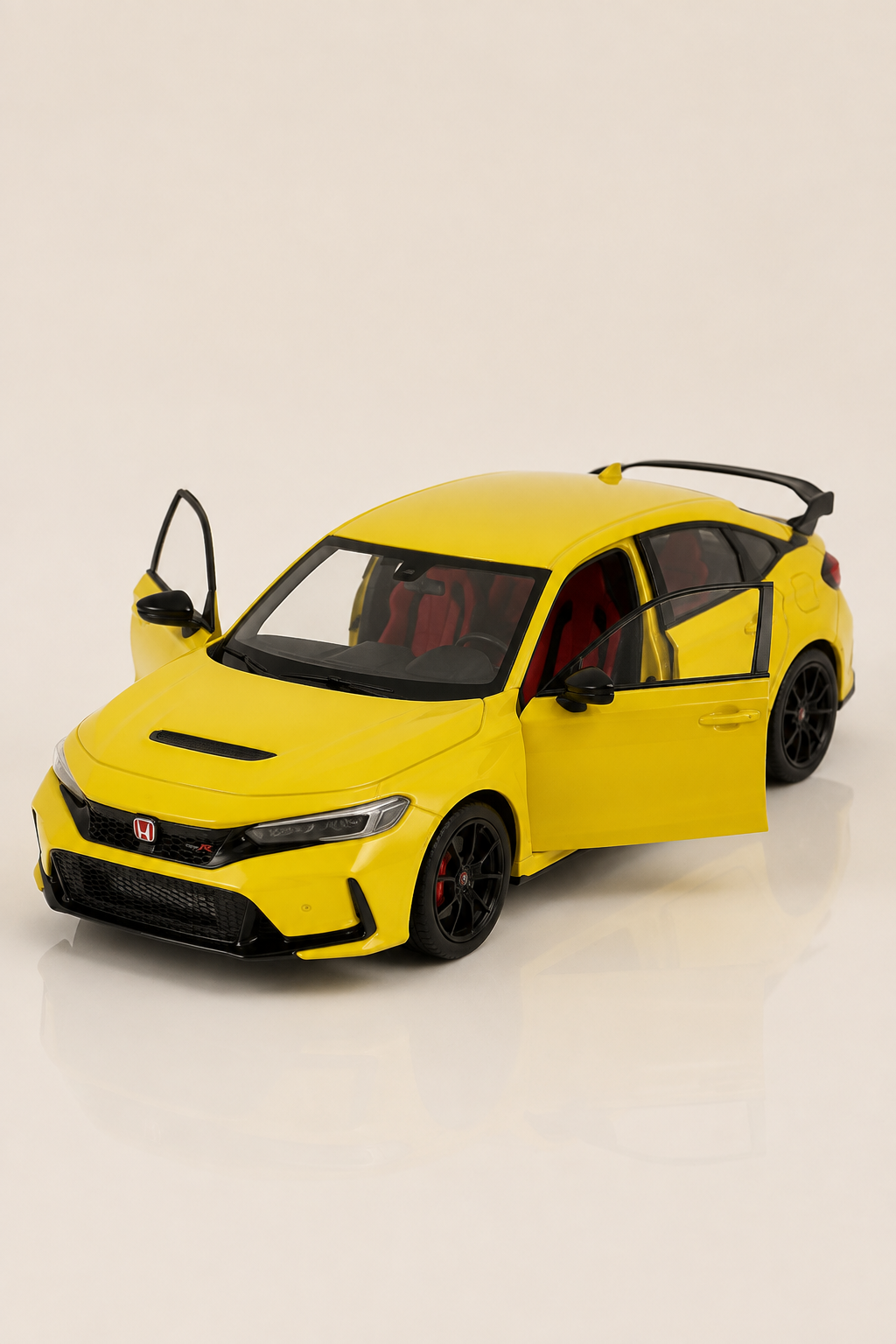 2024 Honda Civic Type R Metal Çek Bırak Araç 12 cm - 4 Renk Seçeneği