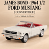 Motormax James Bond 1964½ Ford Mustang Cabrio 1:24 Metal Model Araba