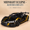 Motormax Midnight Eclipse Audi R8 LMS GT3 1:24 Metal Model Araba