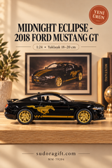 Motormax Midnight Eclipse 2018 Ford Mustang GT 1:24 Metal Model Araba – MM-79204 – Sağ görünüm