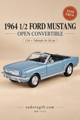 Motormax 1964½ Ford Mustang Cabrio 1:24 Metal Model Araba – MM-73212 – Ana görsel