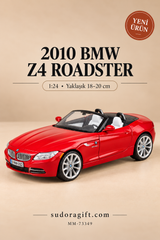 Motormax 2010 BMW Z4 Roadster 1:24 Metal Model Araba