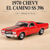 Motormax 1970 Chevrolet El Camino SS 396 1:24 Metal Model Araba