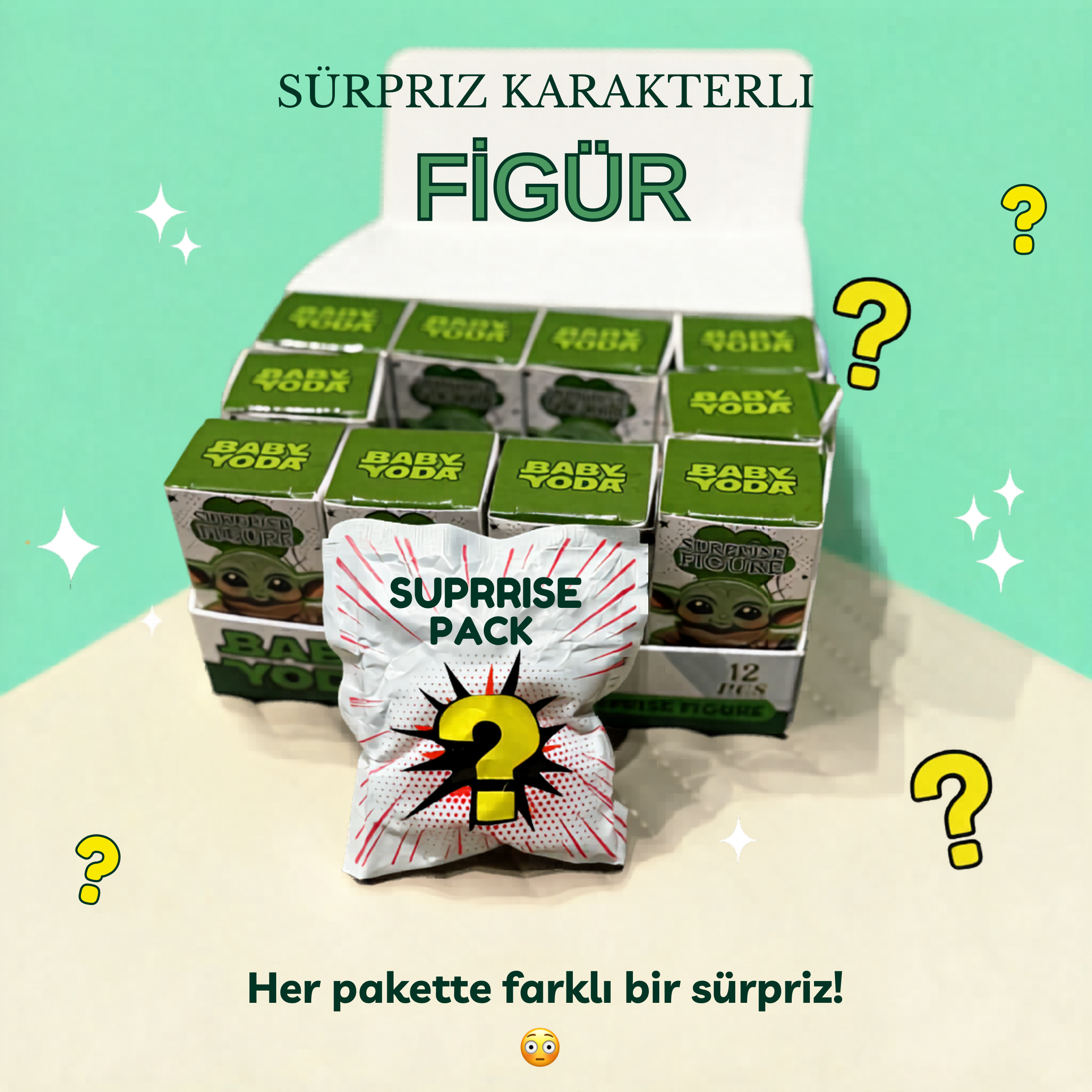 Sürpriz Karakterli Figürler & Anahtarlık