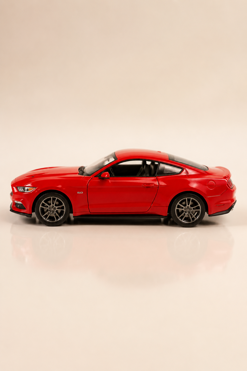 2015 Ford Mustang GT Metal Çek Bırak Araç 12 cm - 4 Renk Seçeneği