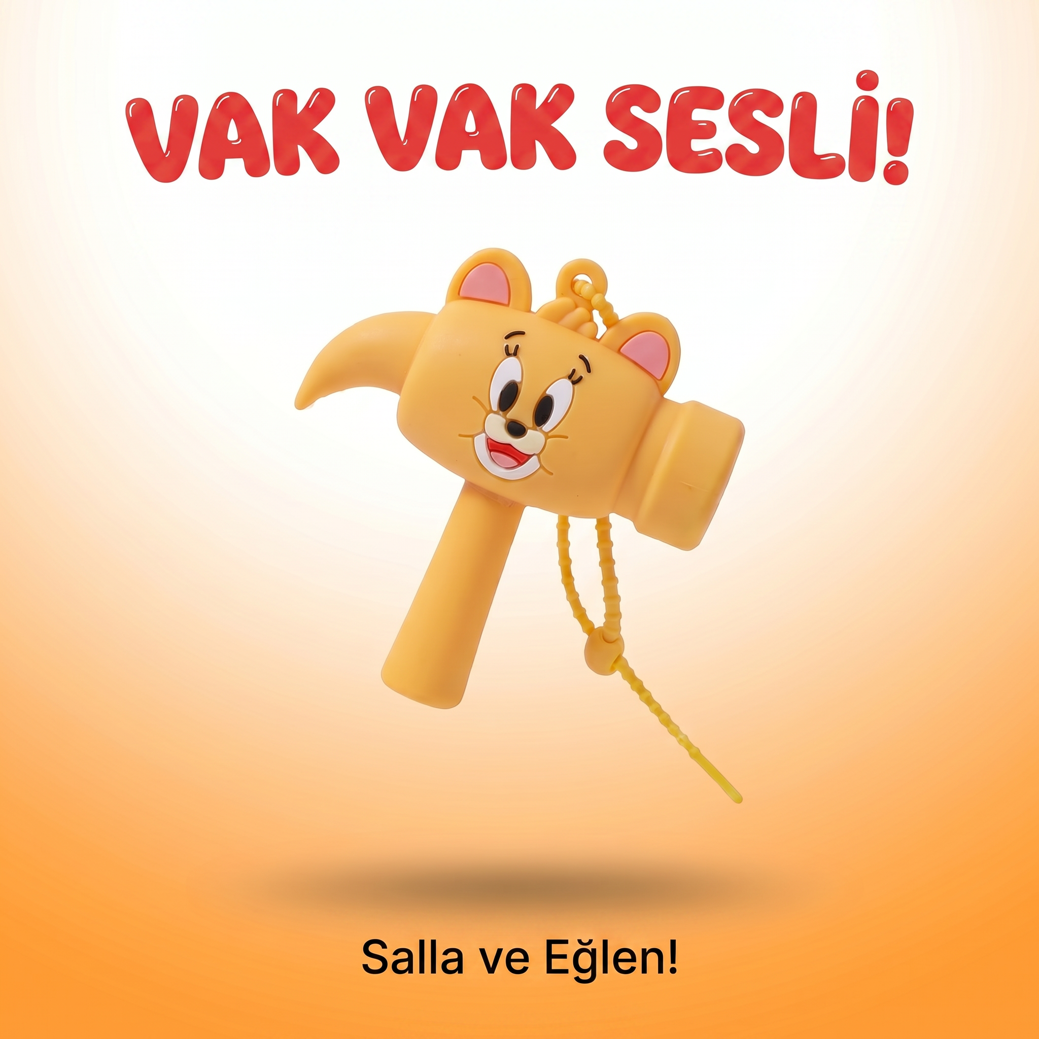 Mini Sesli Oyuncak - Salladıkça Eğlen - 10 cm - m6