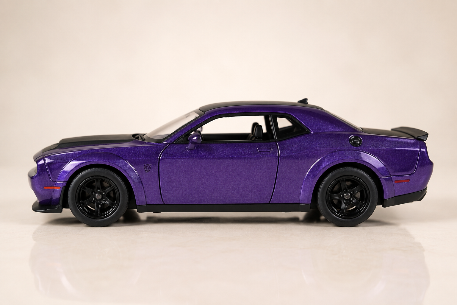 2023 Dodge Challenger SRT Demon 170 Metal Çek Bırak Araç 12 cm - 4 Renk Seçeneği