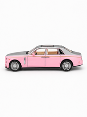 Prestij Serisi - Klasik Sedan 1:24 Metal Işıklı Çek-Bırak Araba