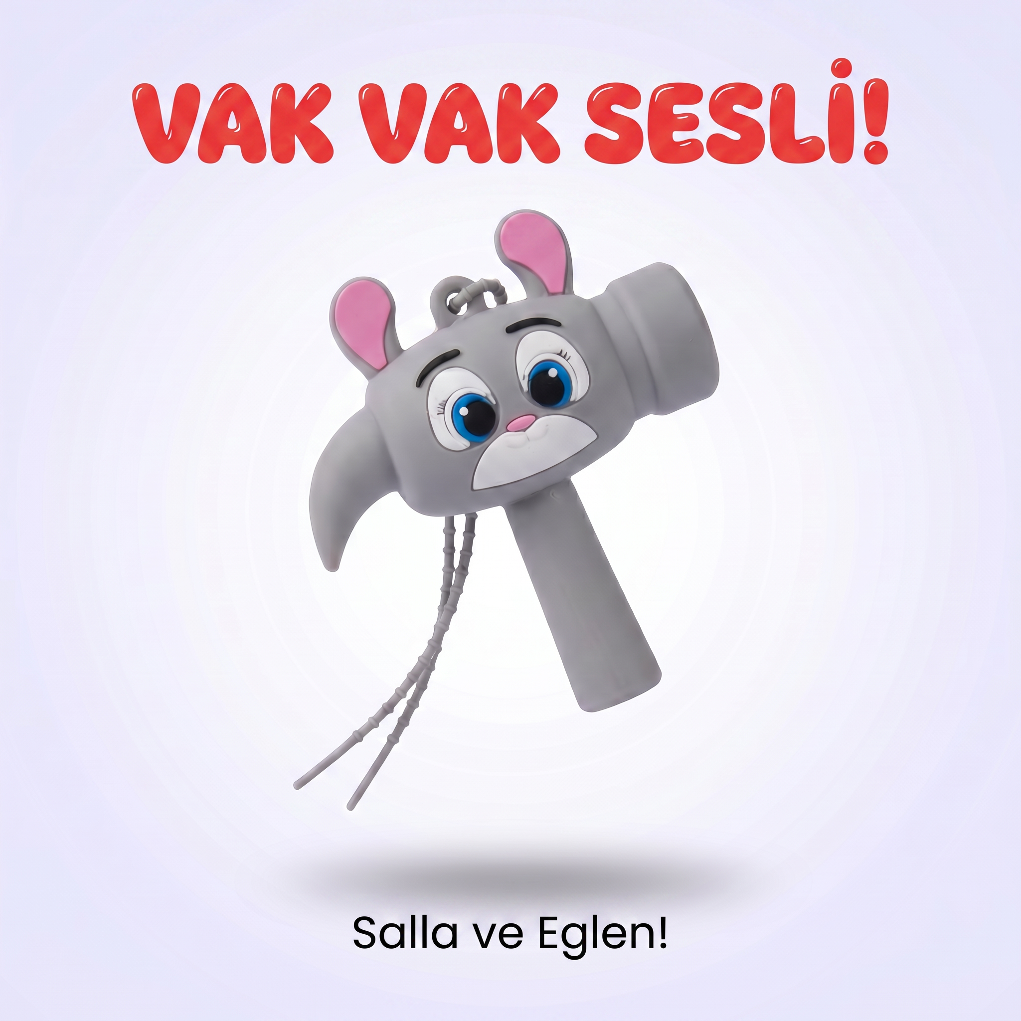 Mini Sesli Oyuncak - Salladıkça Eğlen - 10 cm - m9