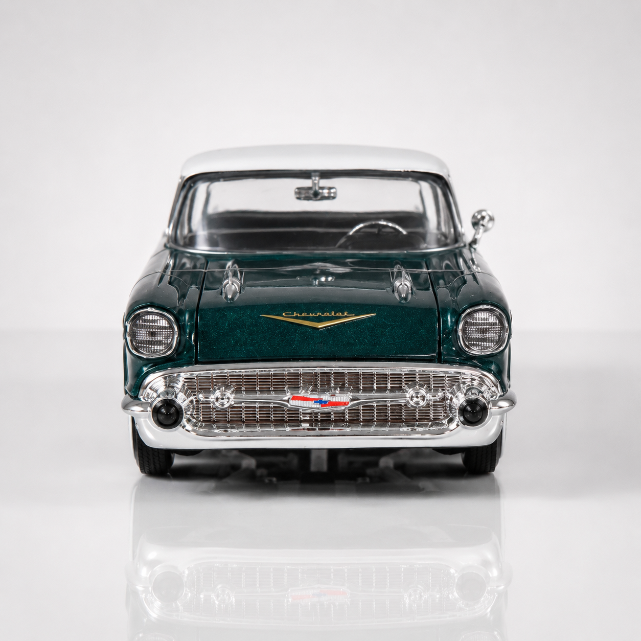 1957 Chevy Bel Air 1:24 Seri Nostaljik Metal Araba