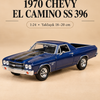 Motormax 1970 Chevrolet El Camino SS 396 1:24 Metal Model Araba