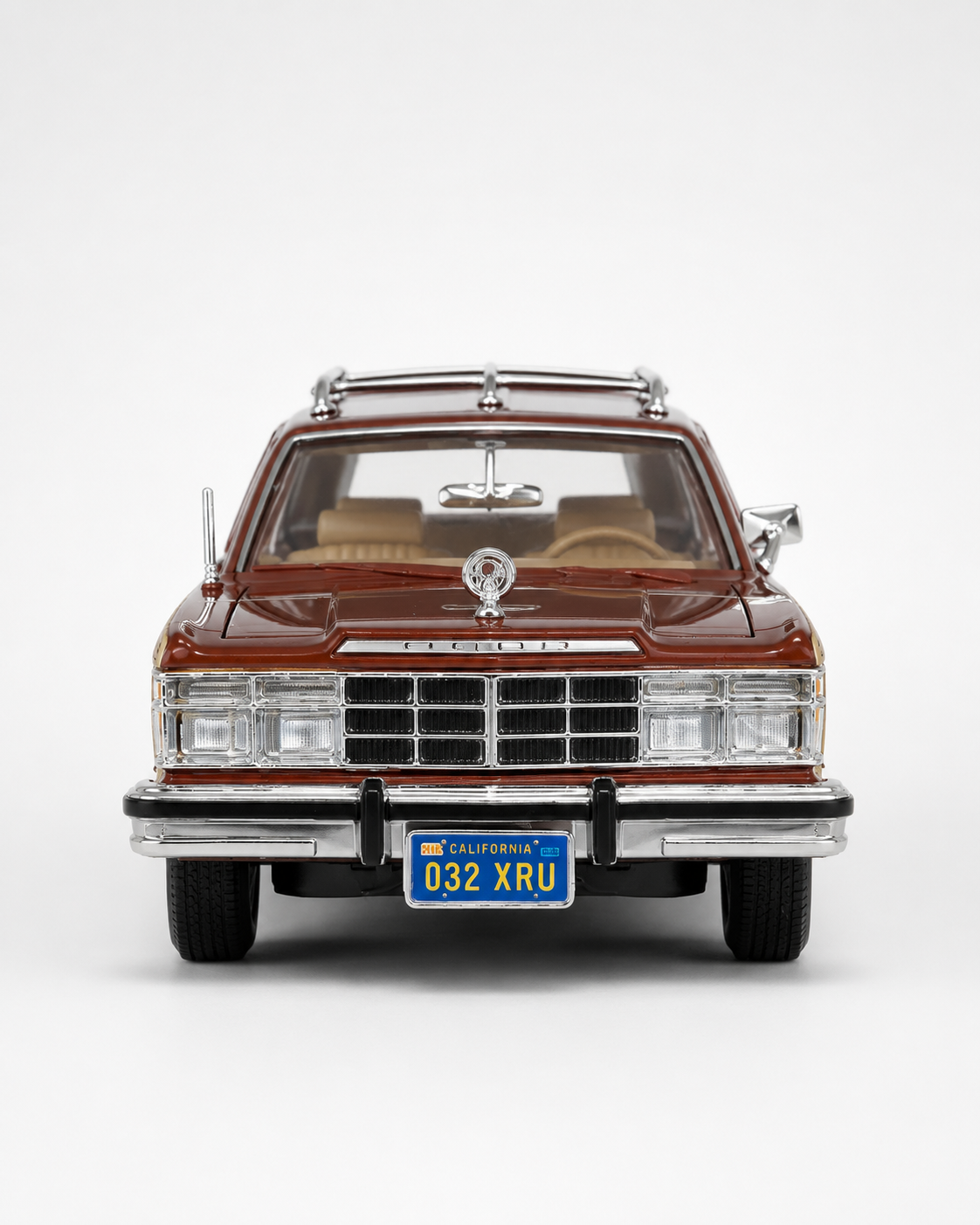 1979 Chrysler LeBaron Town & Country 1:24 Seri (Kahverengi) Nostaljik Metal Araba