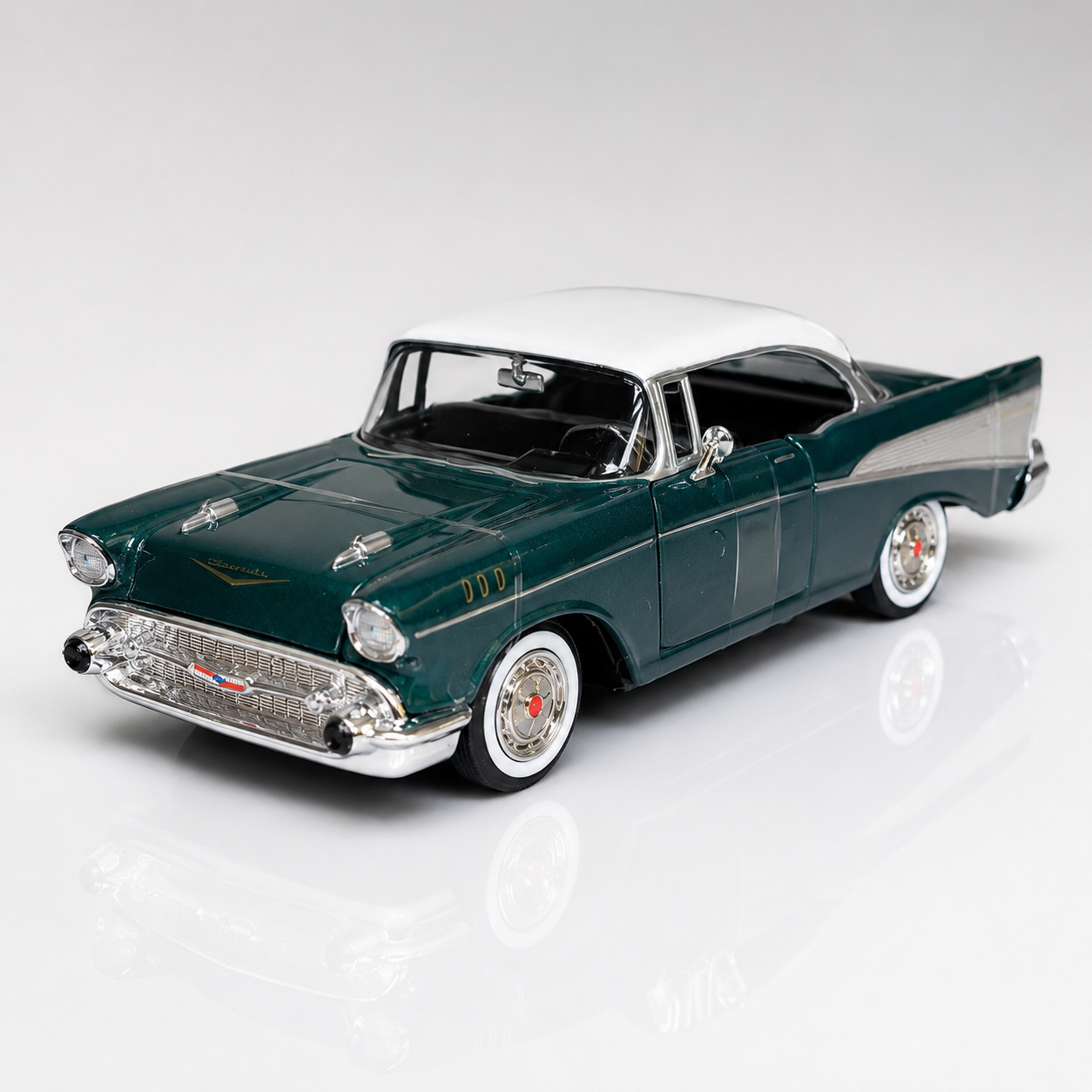 1957 Chevy Bel Air 1:24 Seri Nostaljik Metal Araba