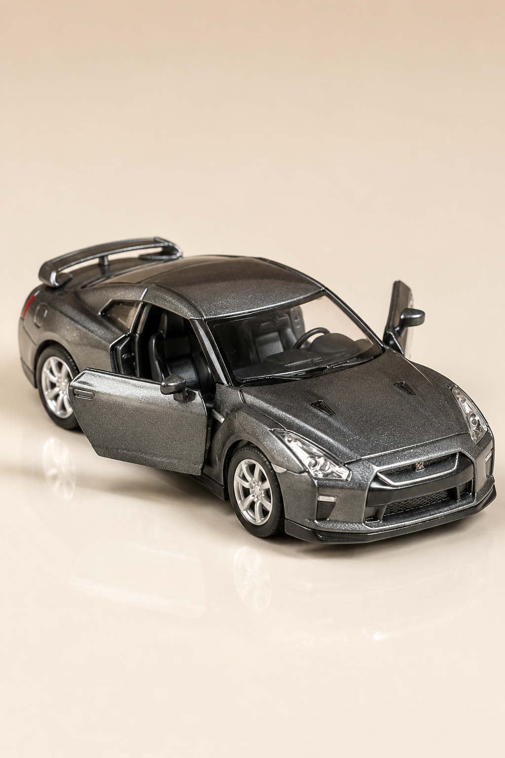 2009 Nissan GT-R R35 Metal Çek Bırak Araç 12 cm - 4 Renk Seçeneği