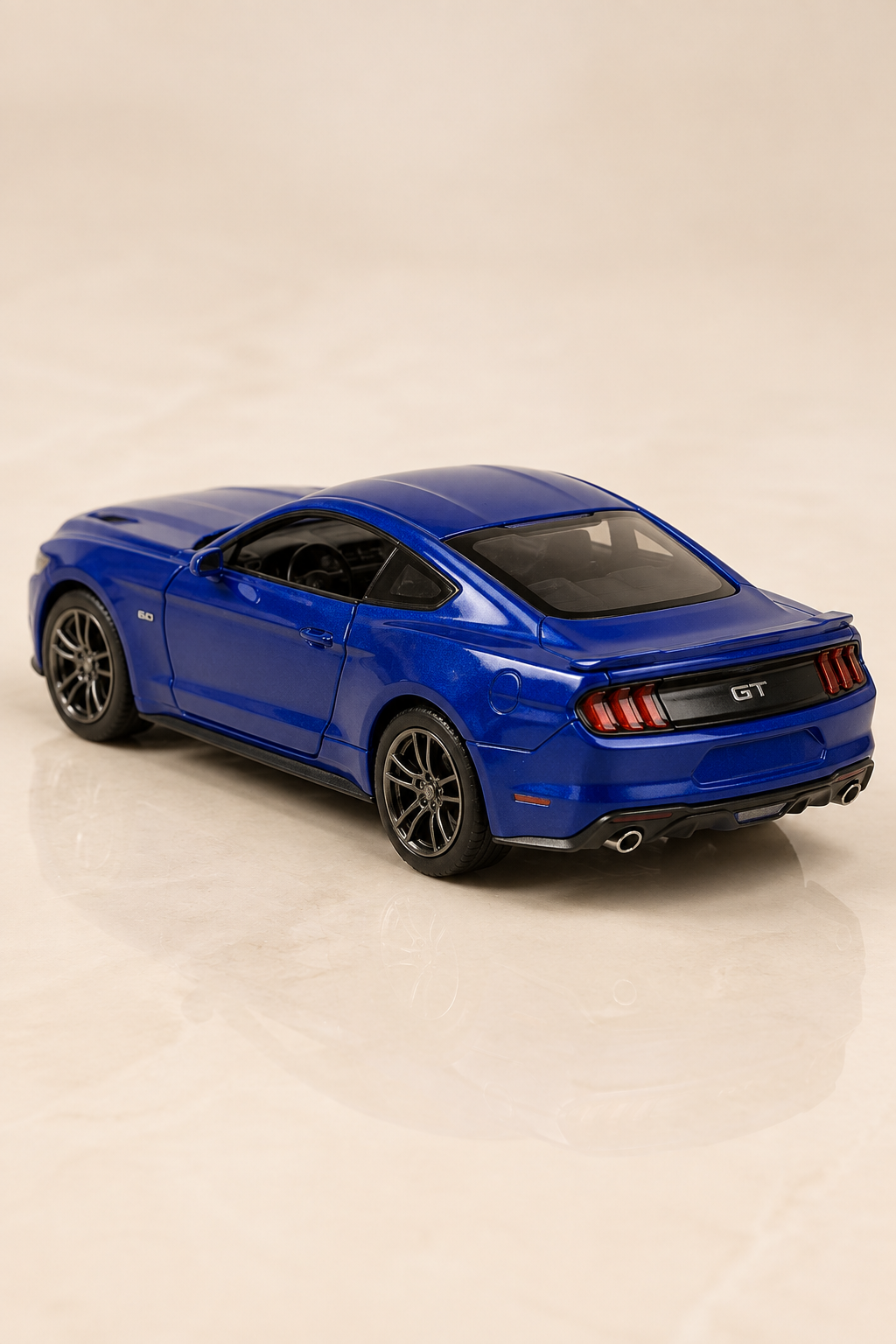 2015 Ford Mustang GT Metal Çek Bırak Araç 12 cm - 4 Renk Seçeneği