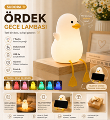 Ördekli Dekoratif Lamba