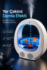 Akvaryumlu Bluetooth Hoparlörlü Hava Nemlendirici – Anti-Gravity Damla Efektli RGB Işıklı Mini Humidifier Y11