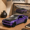 2023 Dodge Challenger SRT Demon 170 Metal Çek Bırak Araç 12 cm - 4 Renk Seçeneği