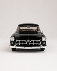 1955 Chrysler C300 - 1:24 Nostaljik Metal Araba - Siyah