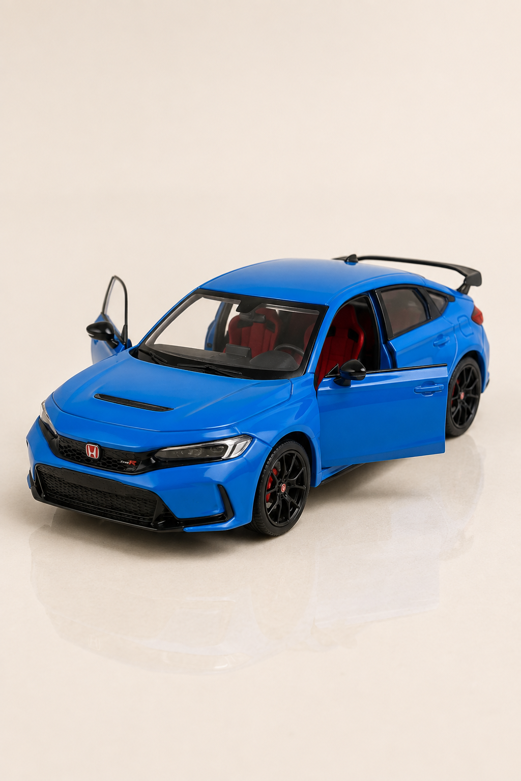 2024 Honda Civic Type R Metal Çek Bırak Araç 12 cm - 4 Renk Seçeneği