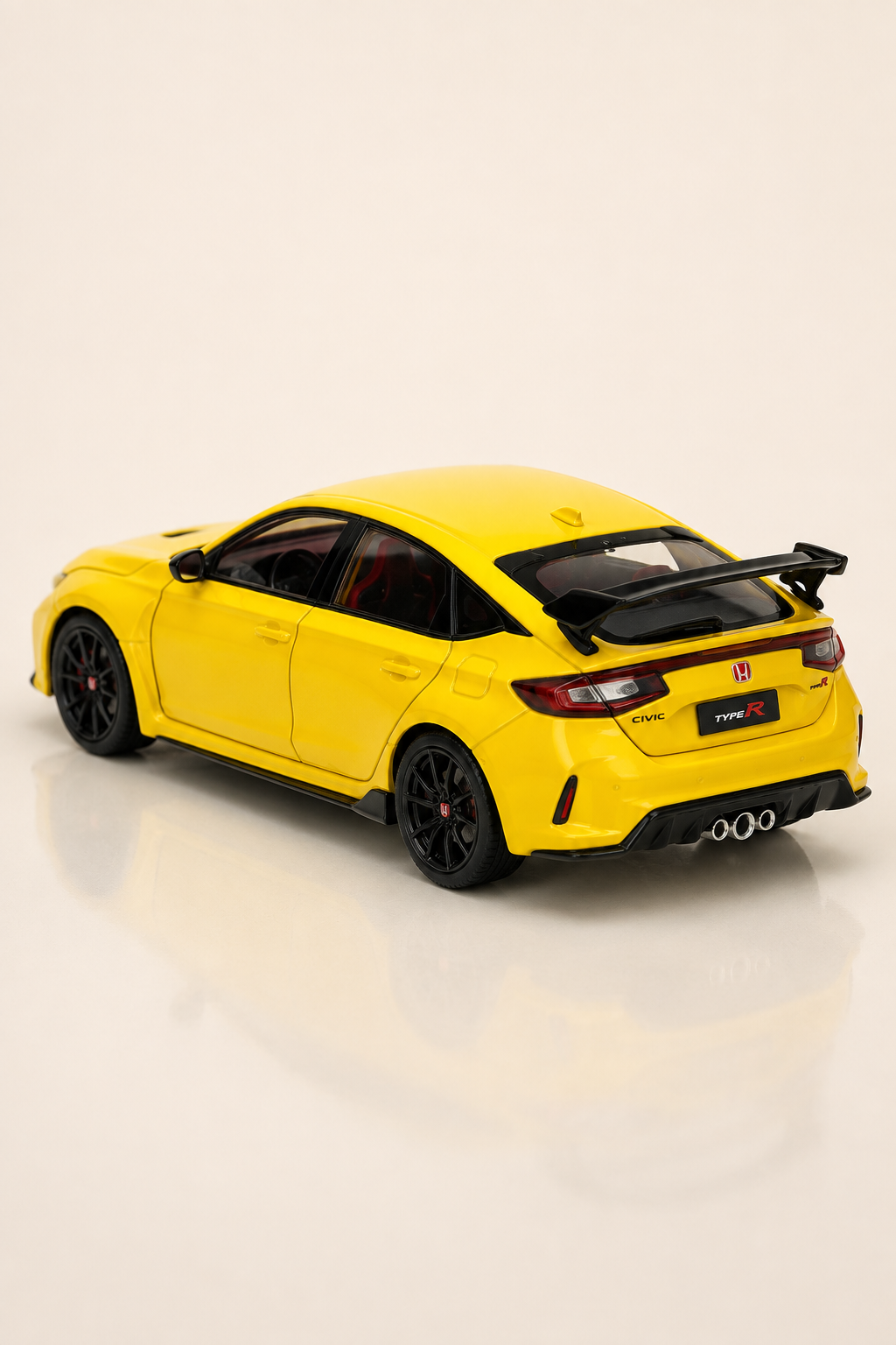 2024 Honda Civic Type R Metal Çek Bırak Araç 12 cm - 4 Renk Seçeneği