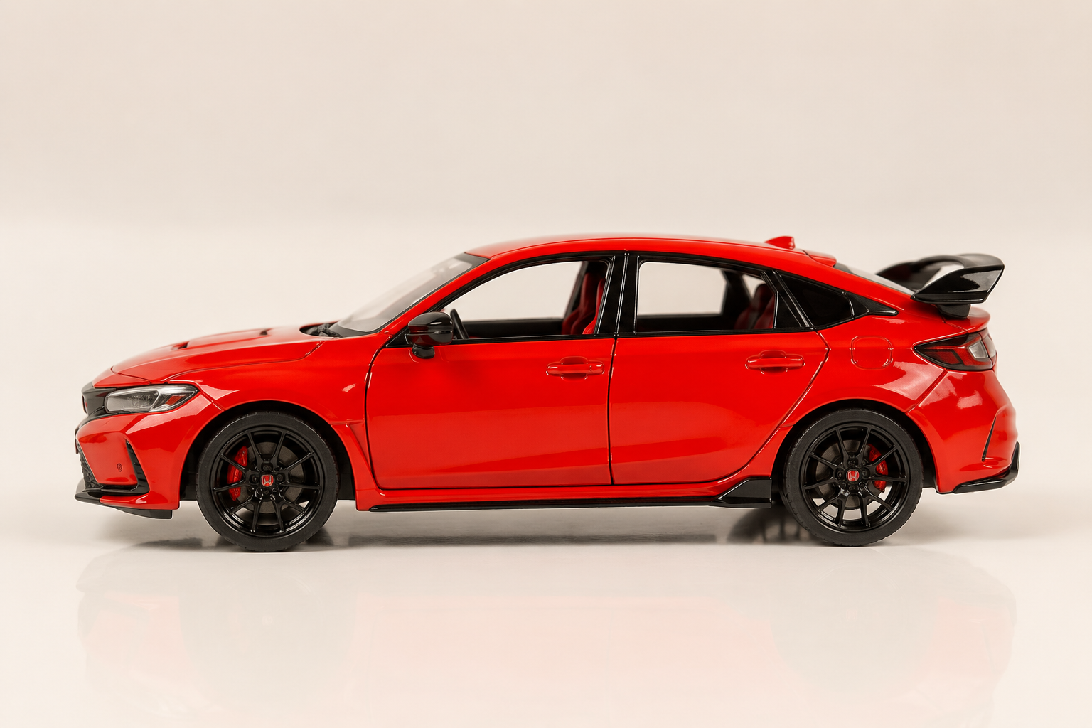 2024 Honda Civic Type R Metal Çek Bırak Araç 12 cm - 4 Renk Seçeneği