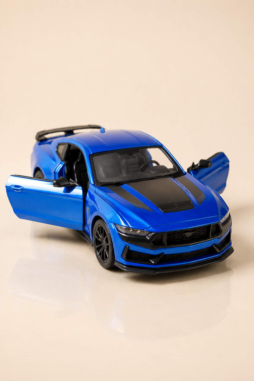 2024 Ford Mustang Dark Horse Metal Çek Bırak Araç 12 cm - 4 Renk Seçeneği