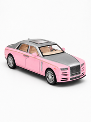 Prestij Serisi - Klasik Sedan 1:24 Metal Işıklı Çek-Bırak Araba