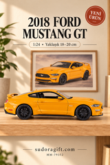 Motormax 2018 Ford Mustang GT 1:24 Metal Model Araba