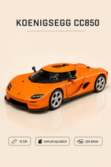 Koenigsegg CC850 Metal Çek Bırak Araç 12 cm - 4 Renk Seçeneği
