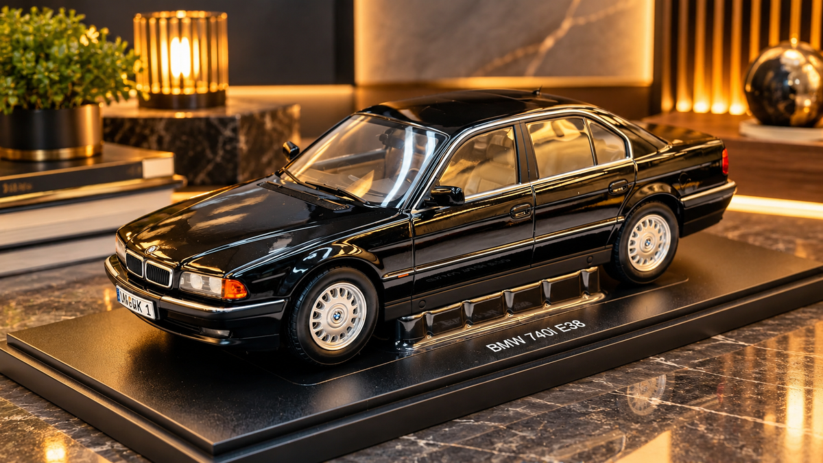 BMW 740i E38 – 1:18 ÖLÇEK ÖZEL KOLEKSİYON MODELİ 🚘