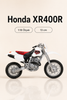 Honda XR400R 1:18 Ölçek Koleksiyonluk Model Motosiklet – 13 cm