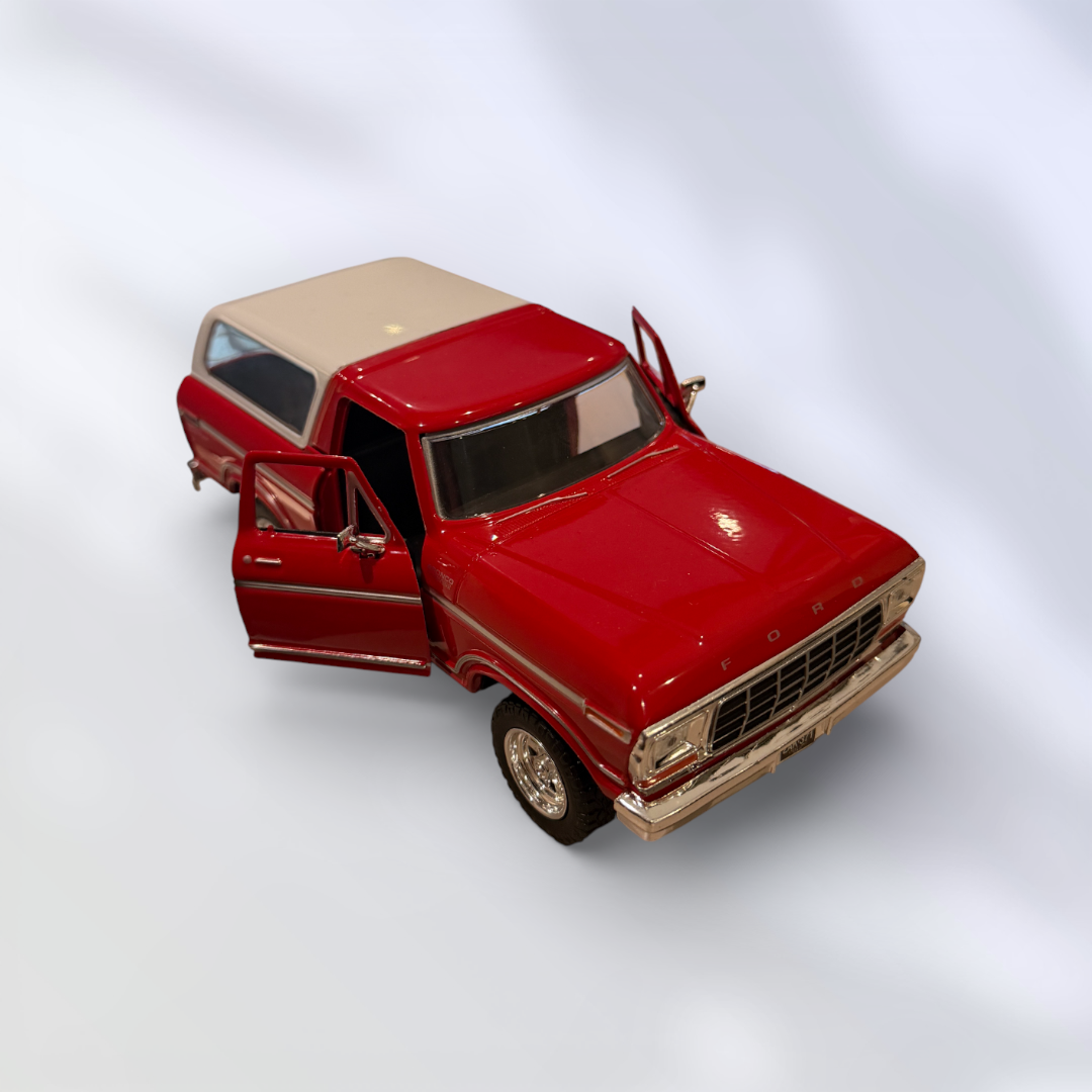 1978 Ford Bronco 1:24 Ölçek Metal Model Araba