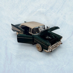 1957 Model Chevy 1:24 Ölçek Metal Araba