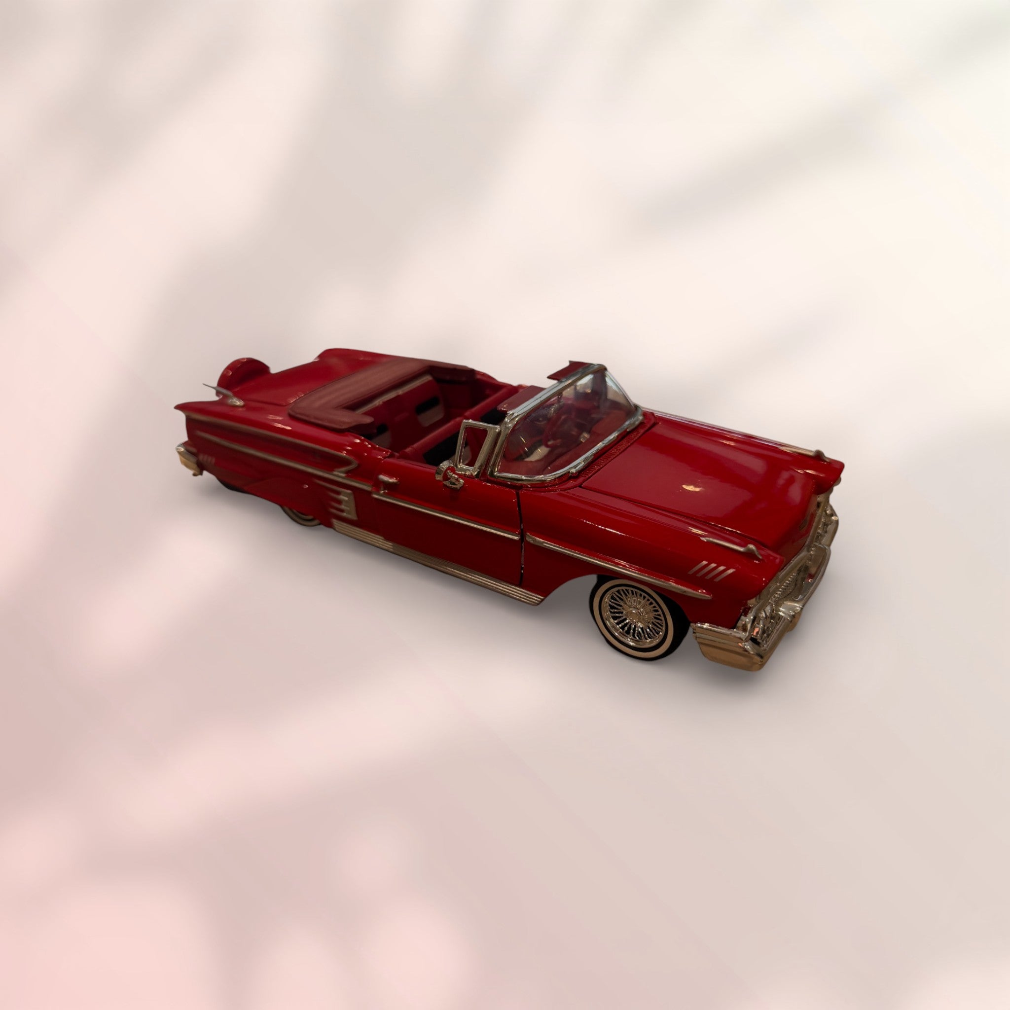 1958 Chevrolet Impala 1:24 Ölçek Metal Araba
