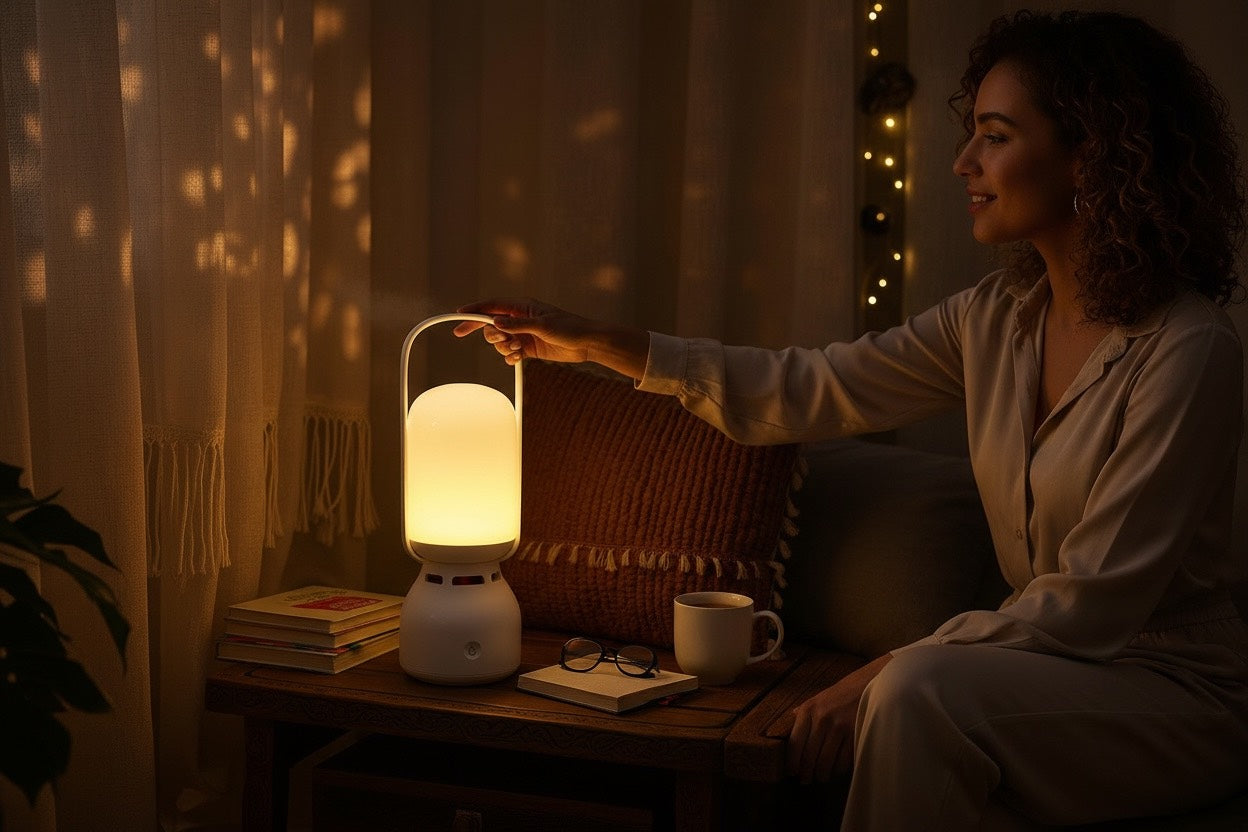 Çok Renkli Bluetooth Müzikçalar & Gece Lambası