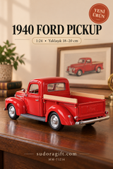 Motormax 1940 Ford Pickup 1:24 Metal Model Araba – MM-73234 – Arka görünüm