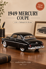 Motormax 1949 Mercury Coupe 1:24 Metal Model Araba – MM-73225 – Arka görünüm