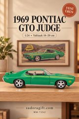 Motormax 1969 Pontiac GTO Judge 1:24 Metal Model Araba – MM-73242 – Sağ görünüm