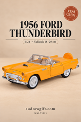 Motormax 1956 Ford Thunderbird Cabrio 1:24 Metal Model Araba – MM-73215 – Ana görsel