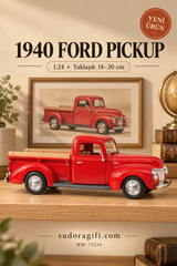 Motormax 1940 Ford Pickup 1:24 Metal Model Araba – MM-73234 – Sağ görünüm