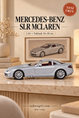 Motormax Mercedes-Benz SLR McLaren 1:24 Metal Model Araba – MM-73306 – Sol görünüm