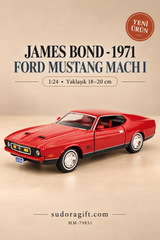 Motormax James Bond 1971 Ford Mustang Mach I 1:24 Metal Model Araba – MM-79851 – Ana görsel